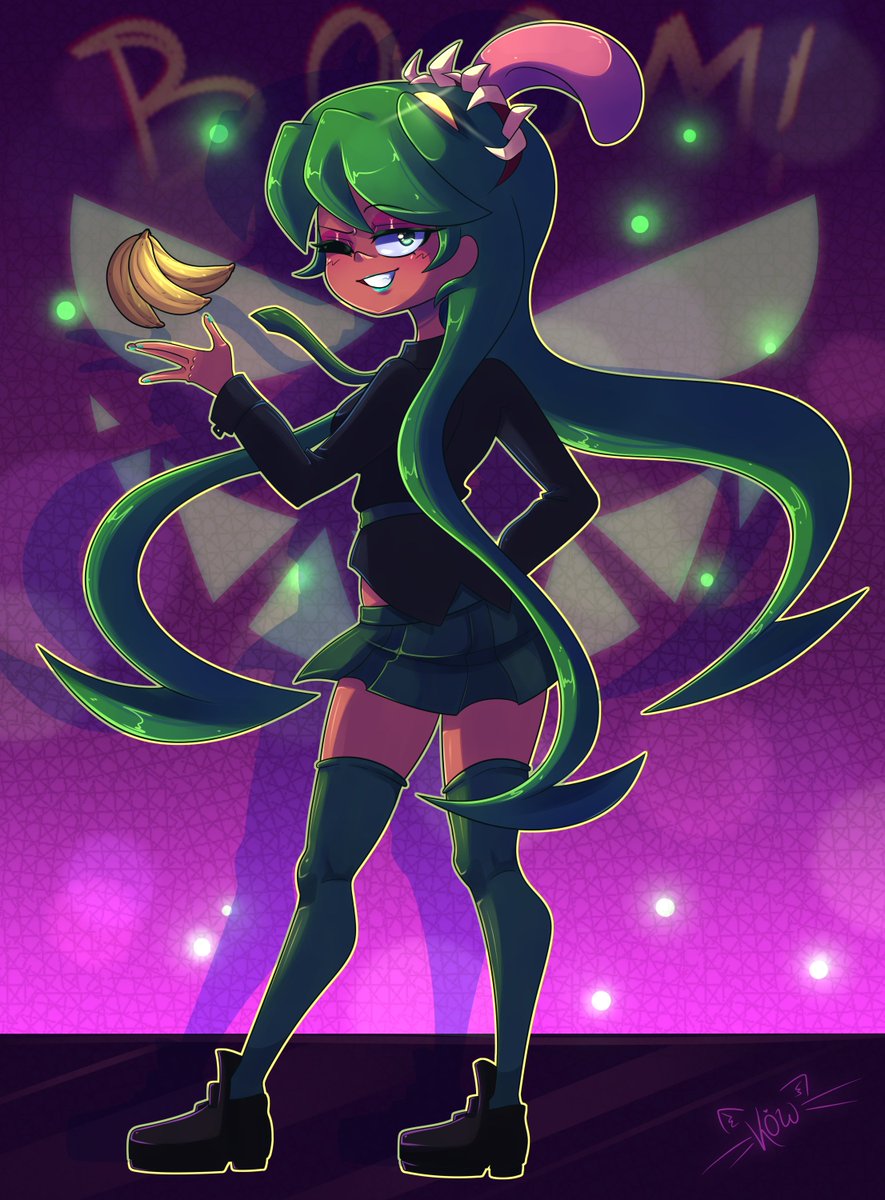 ItsMeKow's tweet image. -𝐖𝐞❜𝐫𝐞 𝐠𝐨𝐧𝐧𝐚 𝐠𝐞𝐭 𝐲𝐨𝐮!~ 💥🍌
#Skullgirls
#skullgirlsfukua
#skullgirlsfanart