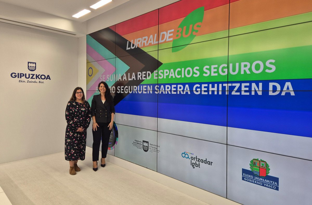 Lurraldebus, primer operador de transporte público de Gipuzkoa que se suma como espacio seguro para el colectivo LGTBI+ a la red LGTBI+ points sarea

➕ Noticia: gip.eus/t7lw5

#ZUREtzatGipuzkoa