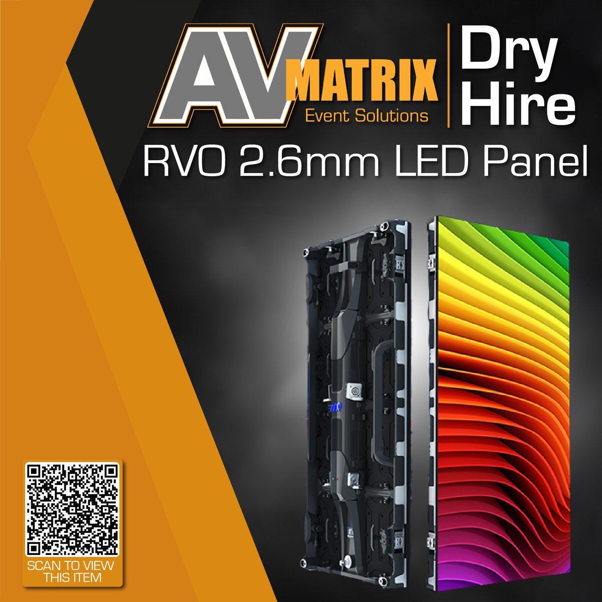 AVMatrix1's tweet image. 💥✨AV Matrix Dry Hire - your one stop shop for all your AV equipment rental; like this RVO 2.6mm LED Panel (500mm x 1000mm) available to hire! See more info: bit.ly/3Tv8tfy

📞 Place your hire order today - 01937 844 320

#LEDscreenhire #LEDscreen #LEDpanel  #eventprofs