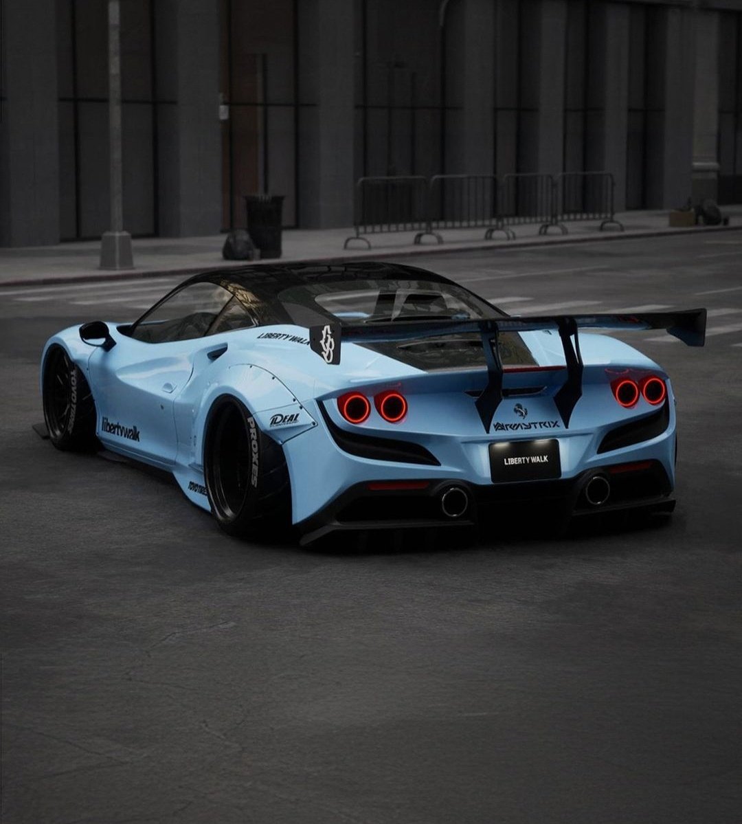 DailyFerrariTM's tweet photo. Ferrari F8 Tributo Liberty Walk https://t.co/qjT5sDJ1Gy