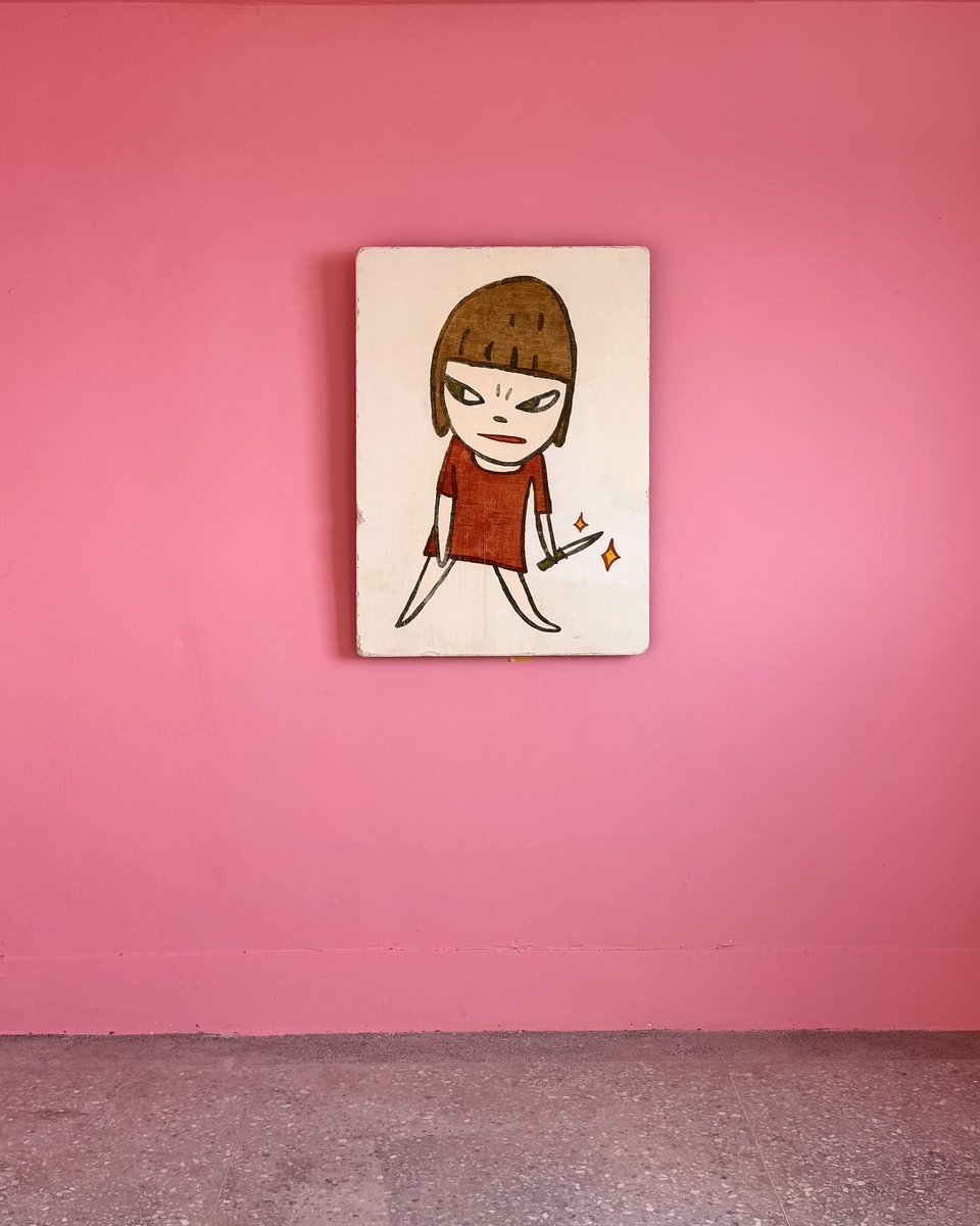 大きな絵やなんか、パネルやキャンバスや段ボールに描いた絵の展示は