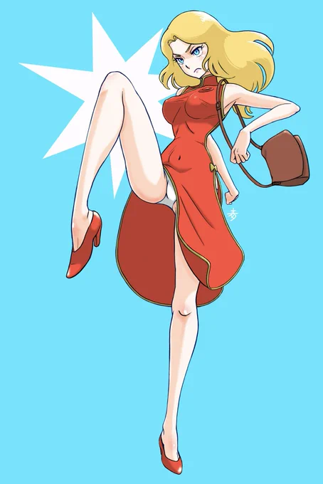 #このタグを見た人はめっちゃキレてる女の子を貼って