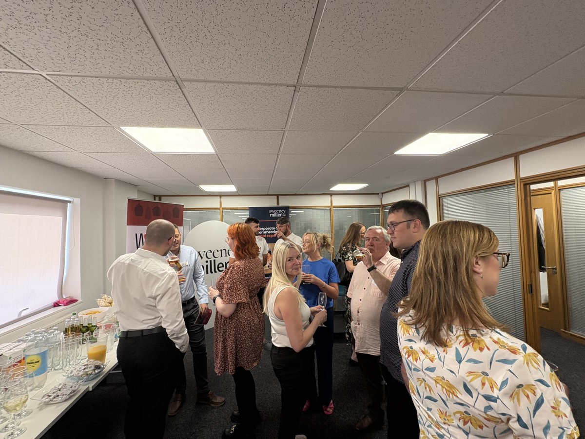 Fantastic turn-out at Friday's Wine on the Wear 🍷 event at <a href="/sweeneymiller/">Sweeney Miller Law</a>'s HQ despite the heat ☀️ 
It was an absolute pleasure to support <a href="/feedingfamilie1/">Feedingfamiliesuk</a>    at this business networking event 

#wineonthewear
#wineinthesun
#businessnetworking
#feedingfamilies