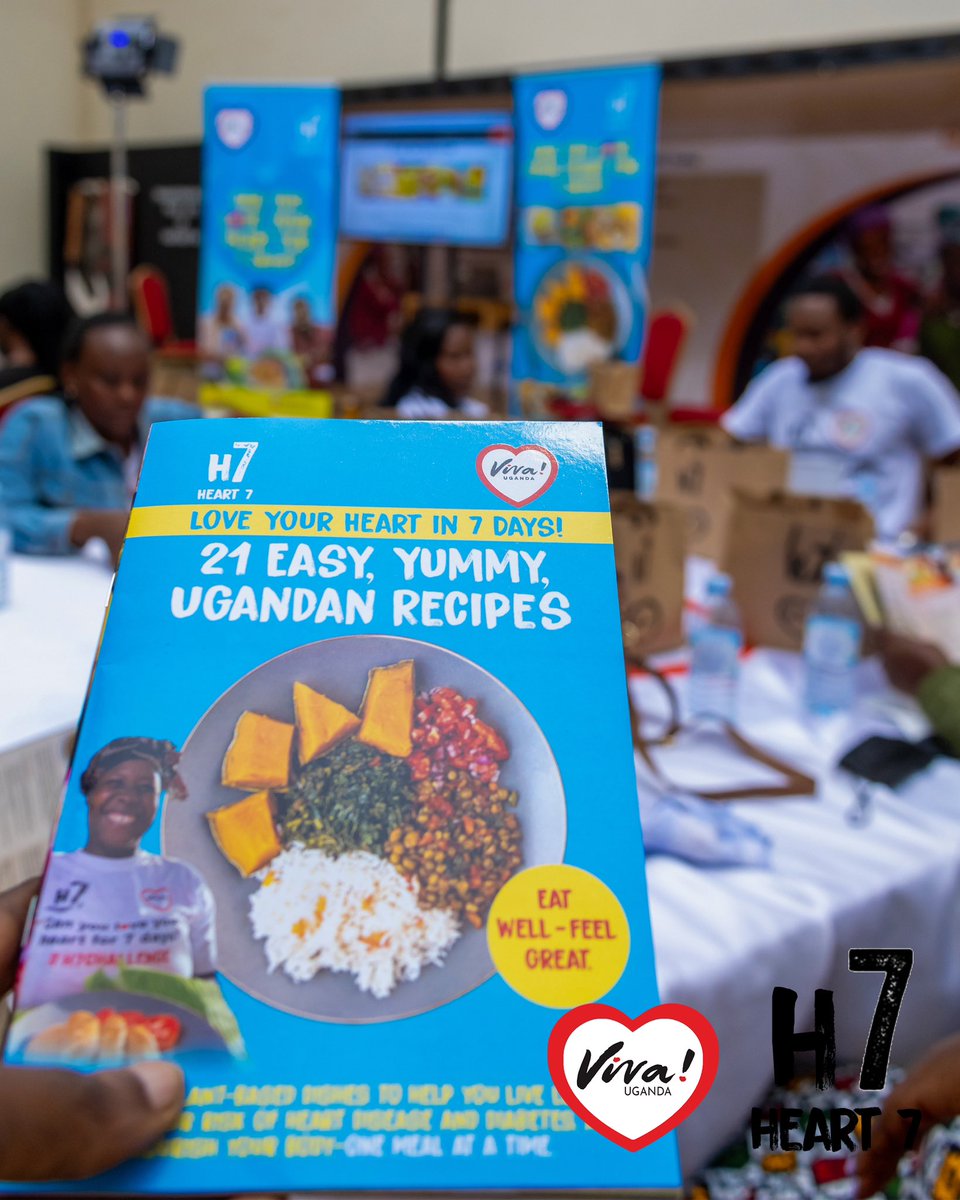 MotivUG's tweet image. The H7 Challenge by Viva Uganda was launched at our space last week! Guests came together to kickstart 7 days of heart-healthy, plant-based eating — for their health, the animals, and the planet.
All the food served was proudly prepared by our Kitchen Lab team, featuring…