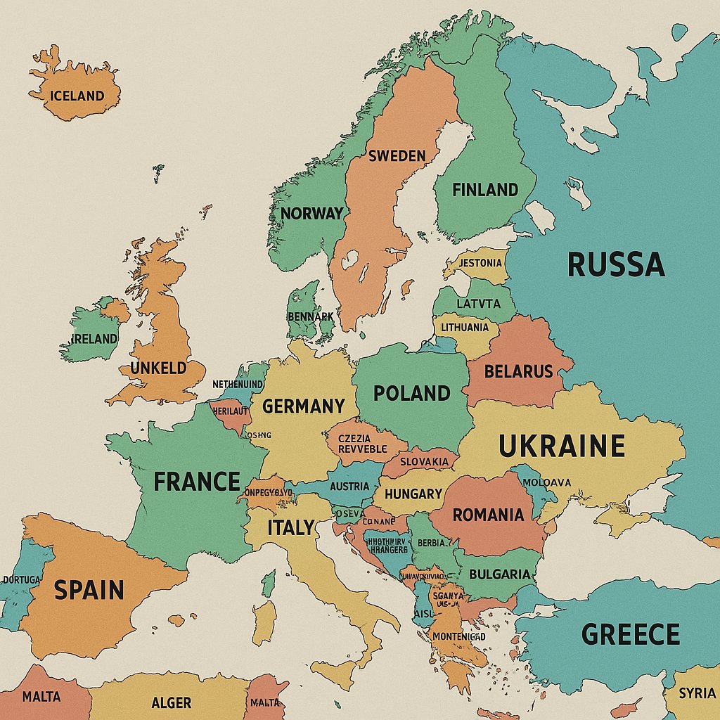 europa segun los yankis