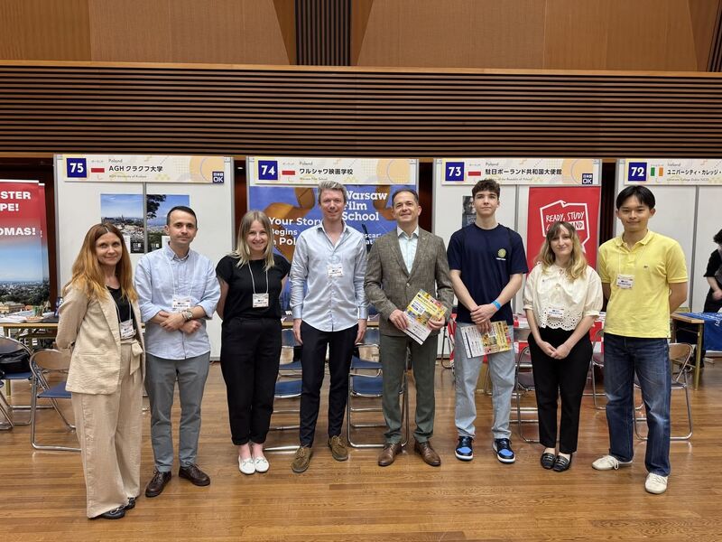 Uniwersytet Muzyczny Fryderyka Chopina (@umfchopin) on Twitter photo #UMFChopin na <a href="/ehefjapan/">欧州留学フェア EHEF Japan</a> organizowane przez
<a href="/EUinJapan/">駐日欧州連合代表部🇪🇺</a>. Dziękujemy <a href="/PLinTokyo/">駐日ポーランド共和国大使館</a> za wsparcie w promocji <a href="/UMFChopin/">Uniwersytet Muzyczny Fryderyka Chopina</a>. #UMFChopin na <a href="/ehefjapan/">欧州留学フェア EHEF Japan</a> organizowane przez
<a href="/EUinJapan/">駐日欧州連合代表部🇪🇺</a>. Dziękujemy <a href="/PLinTokyo/">駐日ポーランド共和国大使館</a> za wsparcie w promocji <a href="/UMFChopin/">Uniwersytet Muzyczny Fryderyka Chopina</a>.