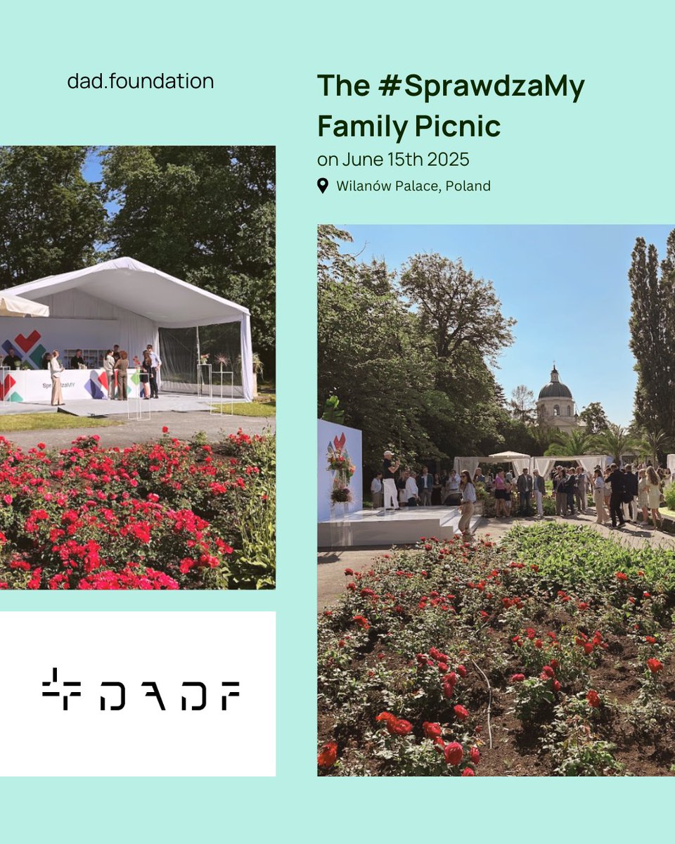 0xdadf's tweet photo. 🇵🇱 We were proud to take part in the #SprawdzaMY initiative’s Family Picnic, led by @RBrzoska . Beyond the relaxed atmosphere, this was a moment to reflect on how civic and business voices can shape better laws.

Shout-out to @PawelSynapse and @adamrogowski of DADF. https://t.co/5qs4Wc33Nd