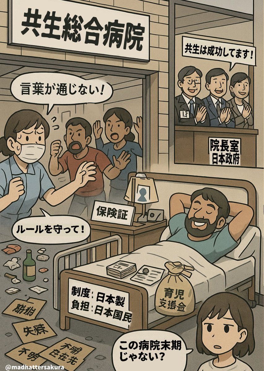 移民や自称難民にタダで医療を受けさせる為に、日本人は、いったいいくらの、社会保険料を巻き上げられるんだよ？
