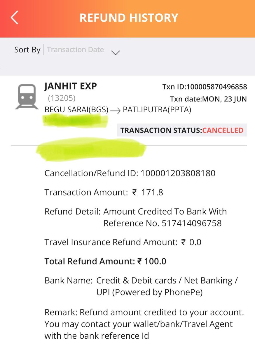 av_annu's tweet photo. ये है @RailMinIndia की मनमानी! टिकट कंफर्म नहीं होने पर पूरे पैसे वापस करने का दावा करनेवाली भारतीय रेल की असलियत।
भले ही हमें आपको इस अमाउंट के कटने पर ज्यादा फ़र्क न पड़े, लेकिन बेचारा वो गरीब आदमी कहां जाए, जो बड़ी मुश्किल से जेनरल से स्लीपर तक का सफ़र तय कर पाता है?? https://t.co/ECZLUf4g9s