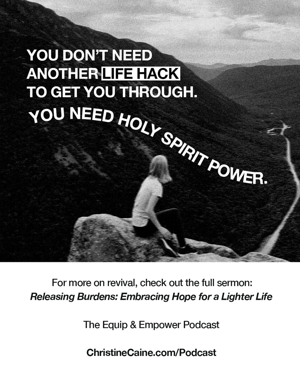 Performance will wear you down. The Holy Spirit will lift you up. 

In this episode, we’re discussing what really fuels endurance and spiritual power.
 🚫 No striving.
 ✅ Just surrender.

Don’t miss episode 352: Releasing Burdens: Embracing Hope for a Lighter Life.