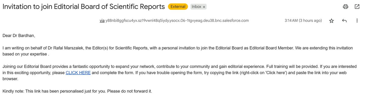 📢Elated to be invited to join the editorial board of <a href="/SciReports/">Scientific Reports</a> a leading open-access journal from <a href="/NaturePortfolio/">Nature Portfolio</a> &amp; <a href="/SpringerNature/">Springer Nature</a>!

🌐Looking forward to contributing to open and rigorous science!

🔗 Learn more: nature.com/srep

<a href="/oncodaily/">OncoDaily</a>  <a href="/umiamimedicine/">Miller Medicine</a> #Cancer