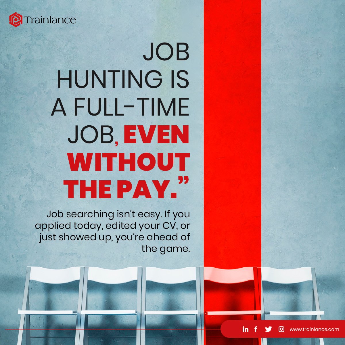 trainlance_'s tweet photo. Welldone
You are doing great 
Keep going 💪 

#trainlance #jobsearch #jobs https://t.co/HEghMlilFN