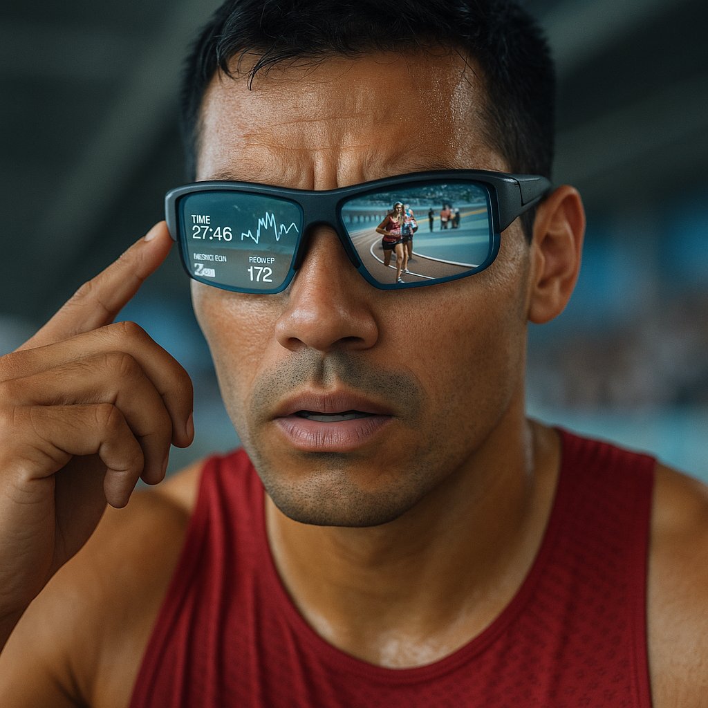 ViTAGapp's tweet photo. La tecnología vestible avanza: Gafas AI de Meta y Oakley graban el rendimiento. Vitag potencia el análisis de este video con IA para transformar estas grabaciones en insights detallados para la mejora deportiva.

#BootCampIA #AnálisisDeVideo #IABCNZone https://t.co/x41U0NvxWO