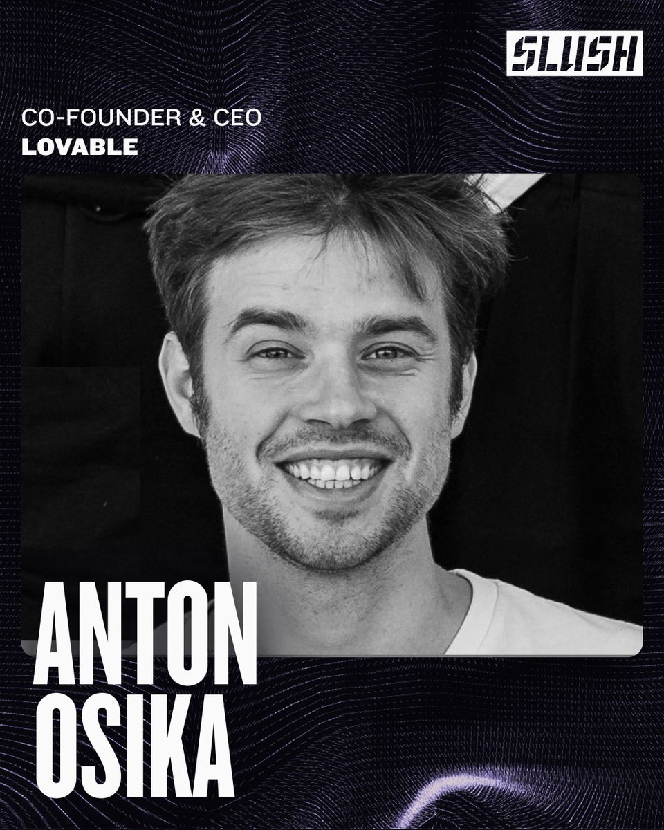 SlushHQ's tweet image. We thought, why not start the week with double the good news?
Summer Discounts are officially out, and we're also excited to introduce the first four founders you’ll see on the Slush stages in 2025:
🔹 @vladtenev-Co-founder & CEO, @RobinhoodApp
The force behind Robinhood, the…