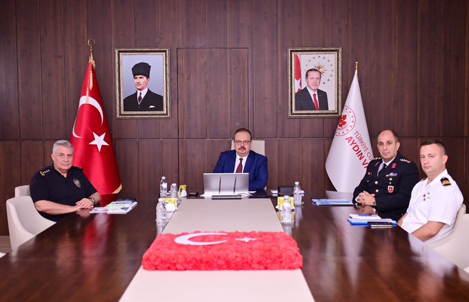 Aydın Valisi Toplantıya Katıldı