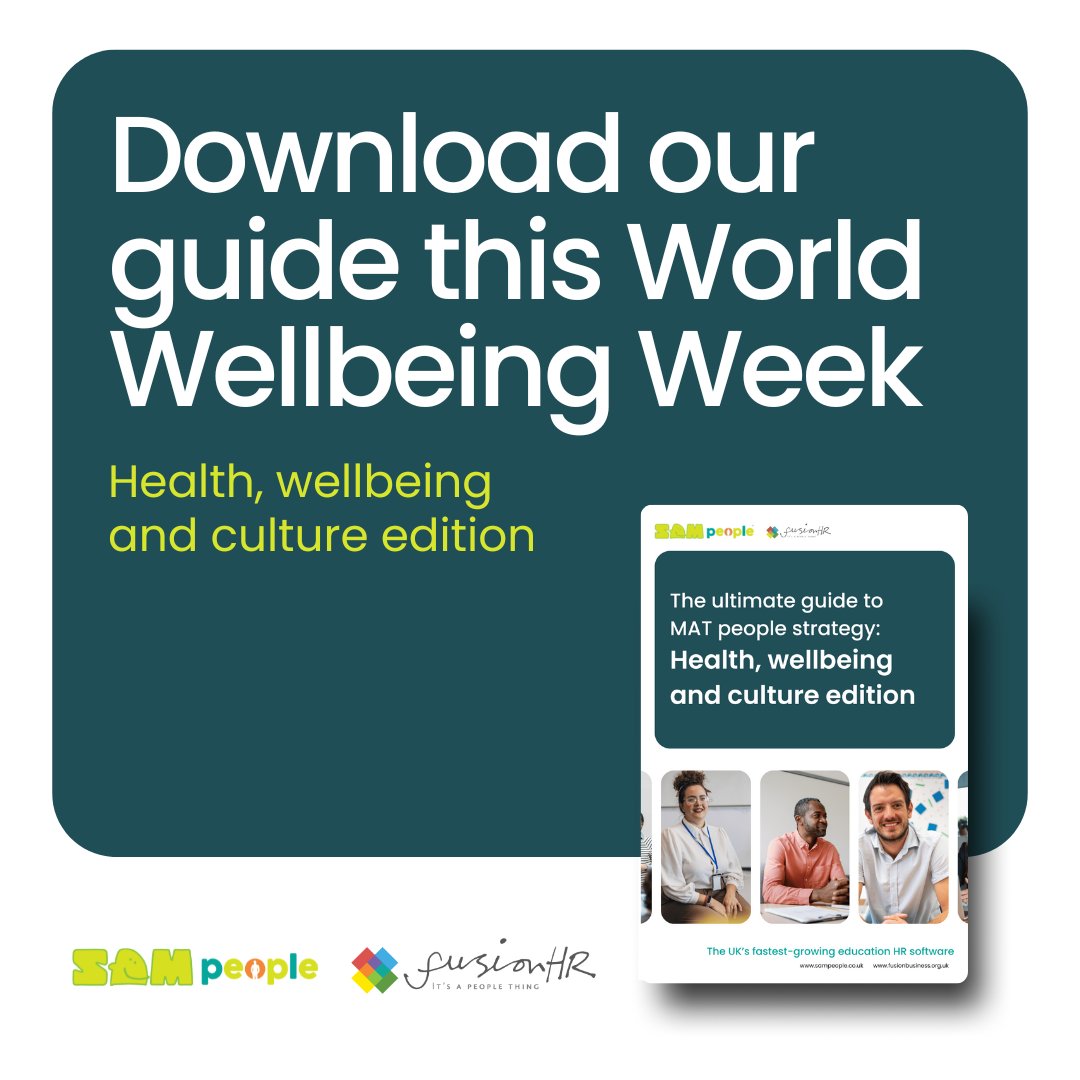 Wellbeing has never been so important, especially as leaders in education.  

This World Wellbeing Week, how can we build supportive working environments and highlight the importance of wellbeing to our staff and students?

Our eBook explores key topics: hubs.li/Q03rd7Td0