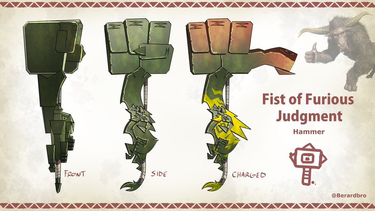 came up with one at the eleventh hour
nobody's done this yet, right?
#WeaponEntry #MHWilds