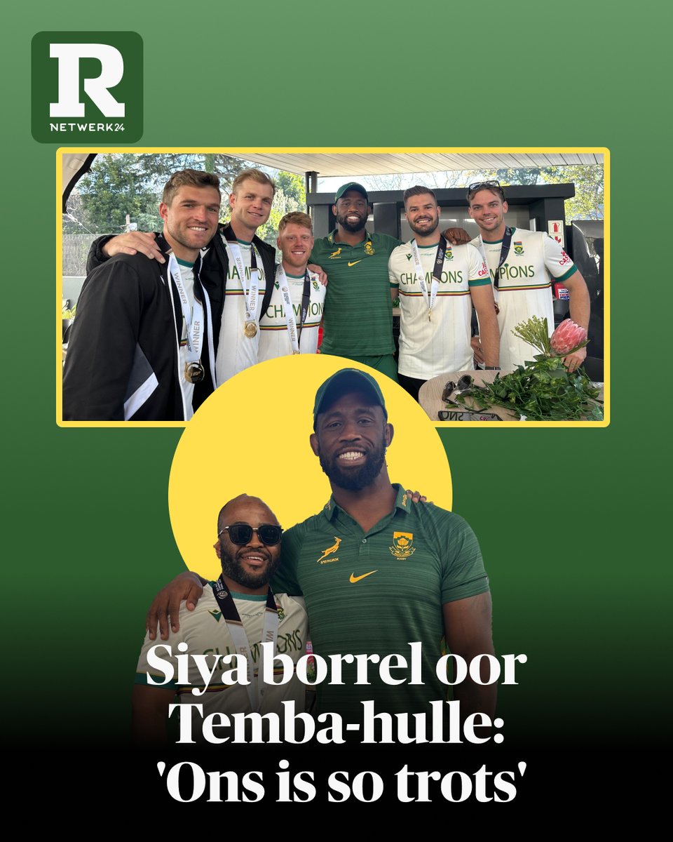 Springbok-kaptein Siya Kolisi was opgewonde om vir Temba Bavuma en sy Proteas-span terug te verwelkom.

Lees meer deur skakel in bio.