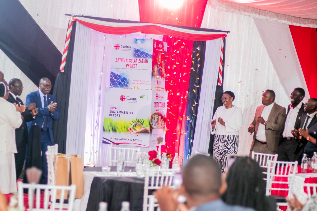 We are excited to officially unveil a bouquet of new products:

CARIMED ShwARRi | CWA &amp; Youth Product | Solarization | ERP System | Kanisa App | Caritas Changa | Caritas Hosi &amp; Life Cash | Sustainability Report

#CaritasAt10 #ProductLaunch #HouseholdProsperity #DecadeOfImpact