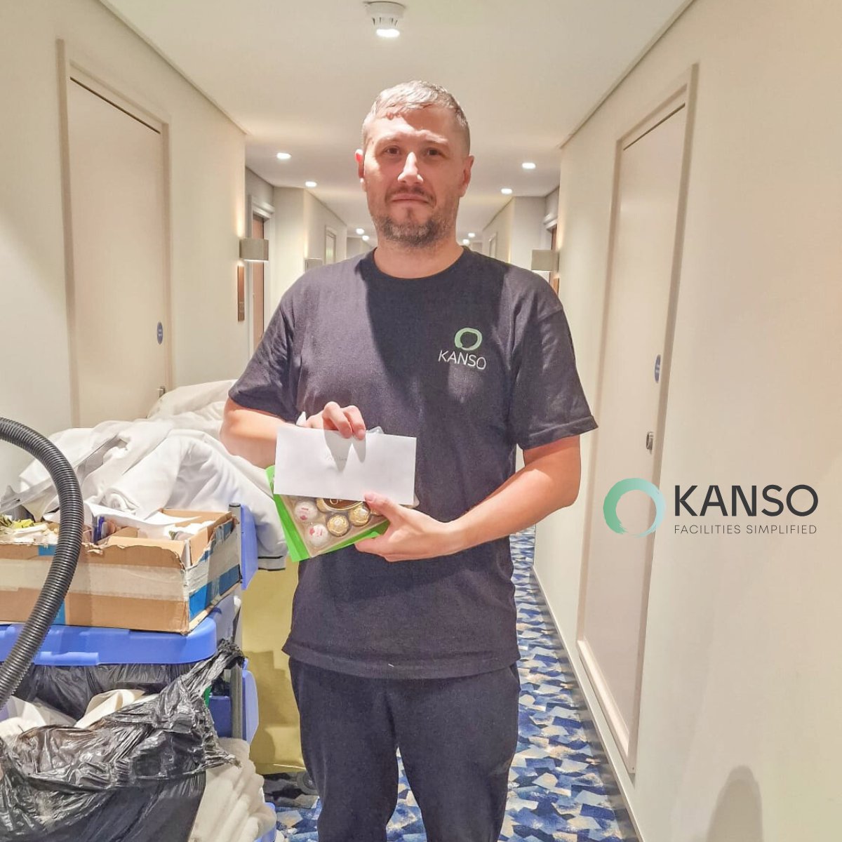 KansoFM1's tweet photo. 👏 Huge shoutout to Aura, Kateryna &amp; Dmytro at our Edinburgh site! 💚

From spotless VIP rooms to stepping in on extra shifts, your hard work &amp; teamwork never go unnoticed. You're the heartbeat of Kanso. 💪

#TeamKanso #HousekeepingHeroes #PeopleFirst #KansoPride https://t.co/oRFi2z6sAg