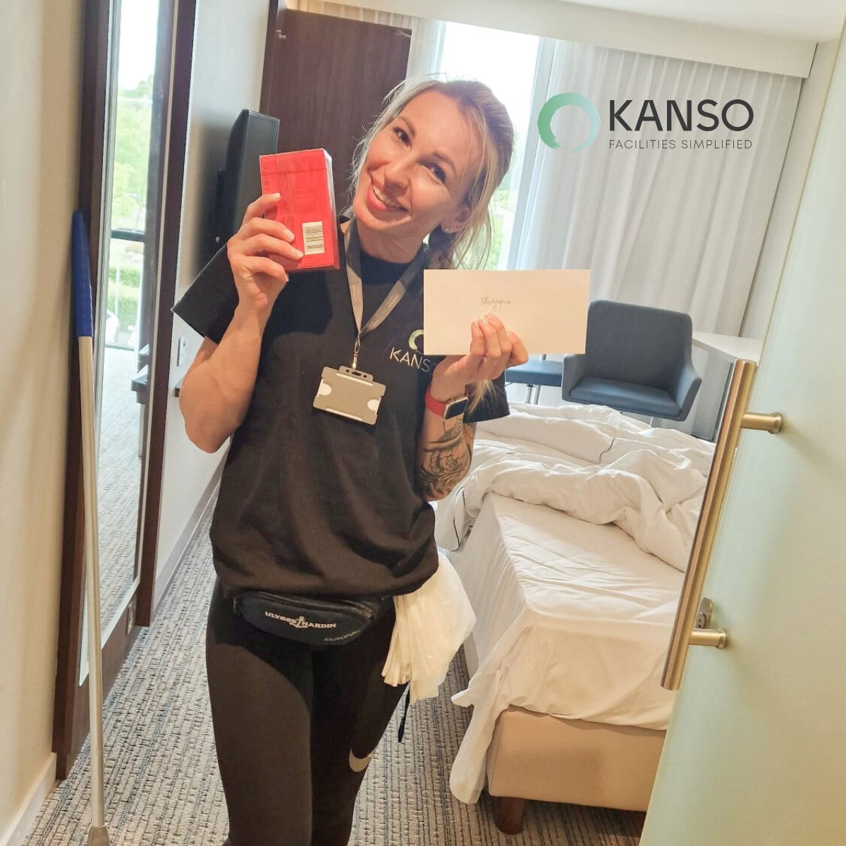 KansoFM1's tweet photo. 👏 Huge shoutout to Aura, Kateryna &amp; Dmytro at our Edinburgh site! 💚

From spotless VIP rooms to stepping in on extra shifts, your hard work &amp; teamwork never go unnoticed. You're the heartbeat of Kanso. 💪

#TeamKanso #HousekeepingHeroes #PeopleFirst #KansoPride https://t.co/oRFi2z6sAg