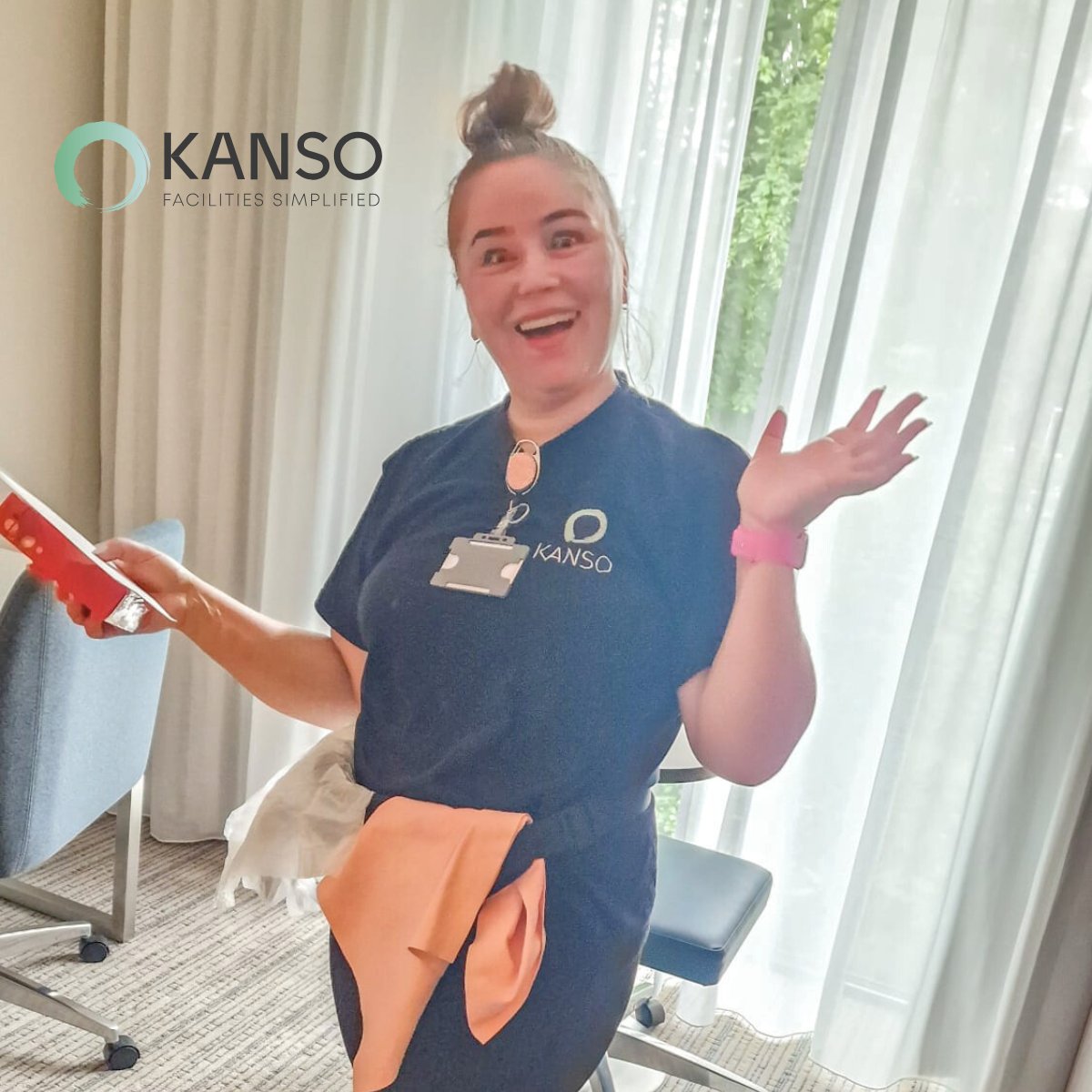 KansoFM1's tweet photo. 👏 Huge shoutout to Aura, Kateryna &amp; Dmytro at our Edinburgh site! 💚

From spotless VIP rooms to stepping in on extra shifts, your hard work &amp; teamwork never go unnoticed. You're the heartbeat of Kanso. 💪

#TeamKanso #HousekeepingHeroes #PeopleFirst #KansoPride https://t.co/oRFi2z6sAg