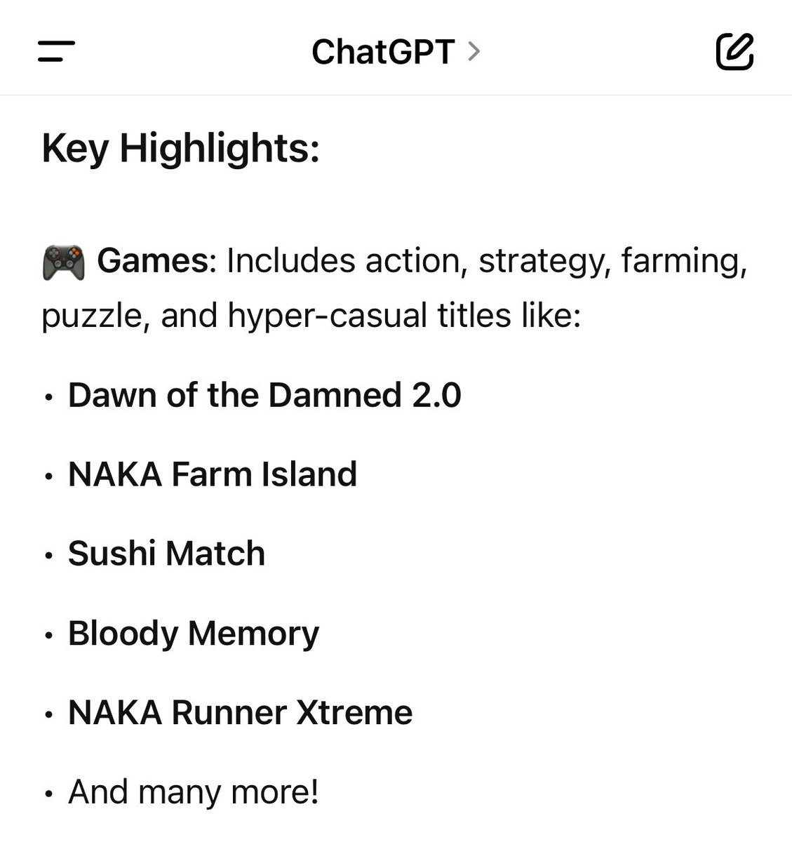 bearbistable's tweet photo. @NakamotoGames looks massively bullish on GPT🔥

#AI #Web3 #Blockchain $NAKA https://t.co/JsK4BJ2HzJ