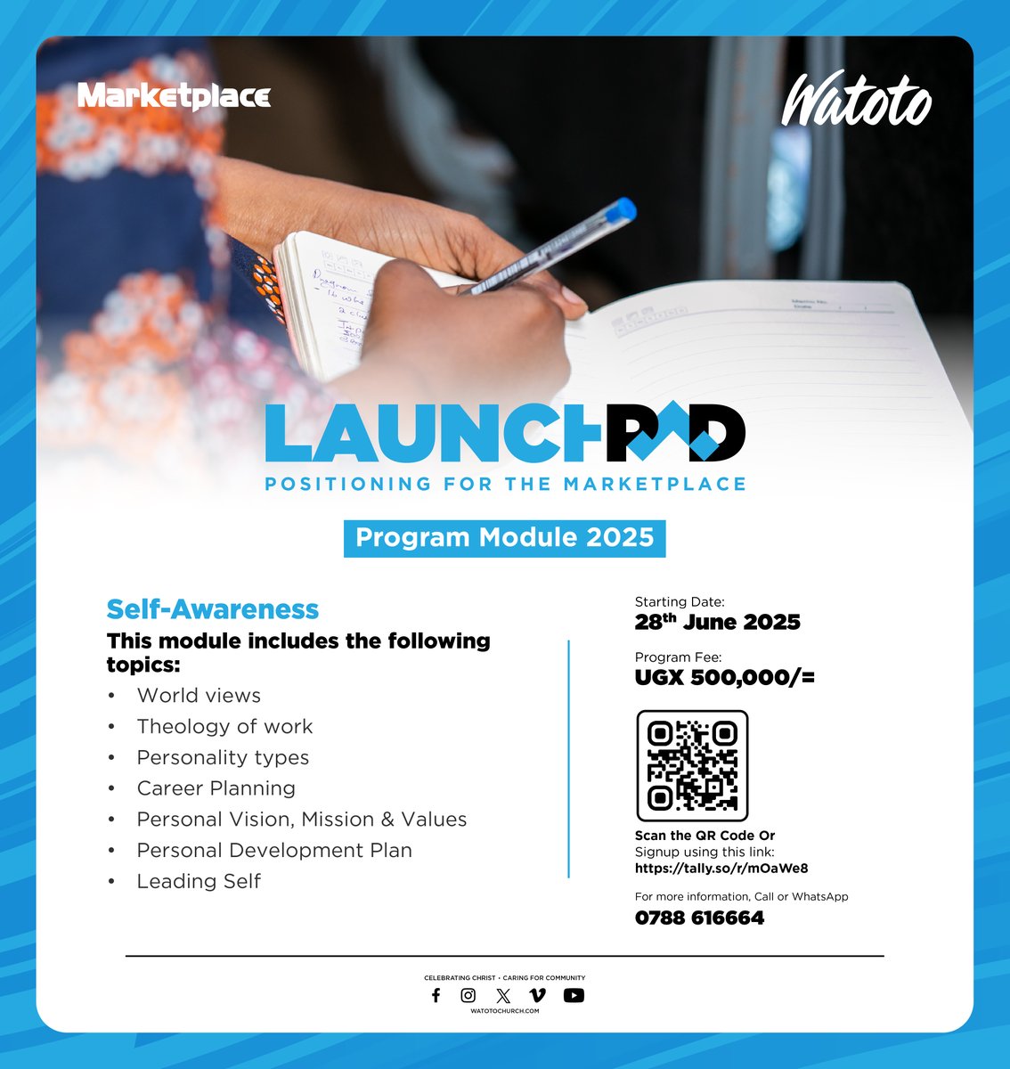 Before you lead others, you must know how to lead yourself.

The Self-Awareness module in LaunchPad 2025 helps you answer the deeper questions:
•Who am I?
•What are my strengths?
•What is my purpose?
•How do I align my faith with my work?

In this module, you will explore: