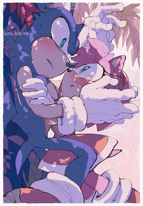 ソニックお誕生日おめでとう〜! 今は新規絵描けないので過去絵をさらっとながすぜソニエミも混ぜちゃう