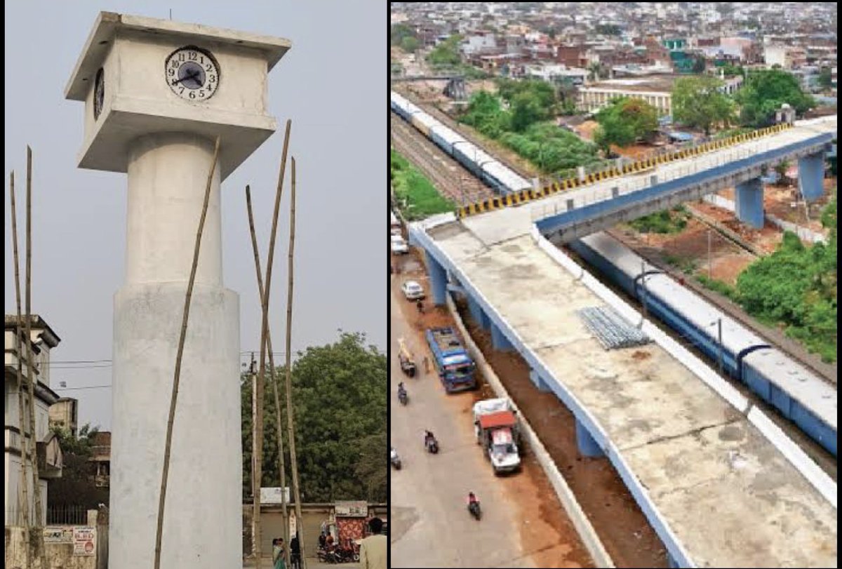 Two more amazing Engineering Marvels from Double Engine BJP Sarkar 😁

And these guys talk about a minor issue in Irrigation projects in Telangana 

What a shame