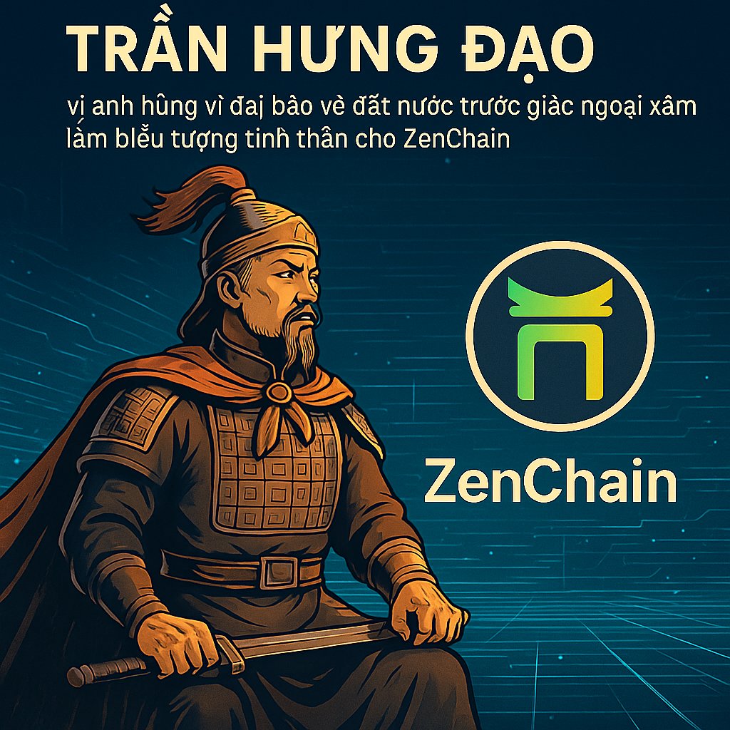 Vancan20011994's tweet photo. Tôi chọn Trần Hưng Đạo: vị tướng huyền thoại giữ vững giang sơn – làm biểu tượng tinh thần cho ZenChain.
🛡️ Như ông từng bảo vệ đất nước, ZenChain đang bảo vệ dữ liệu, công lý và niềm tin trong thế giới Web3.
#ZenHero #ZenChainFam #ZenCommunity
@zen_chain https://t.co/zUNoelOlhP