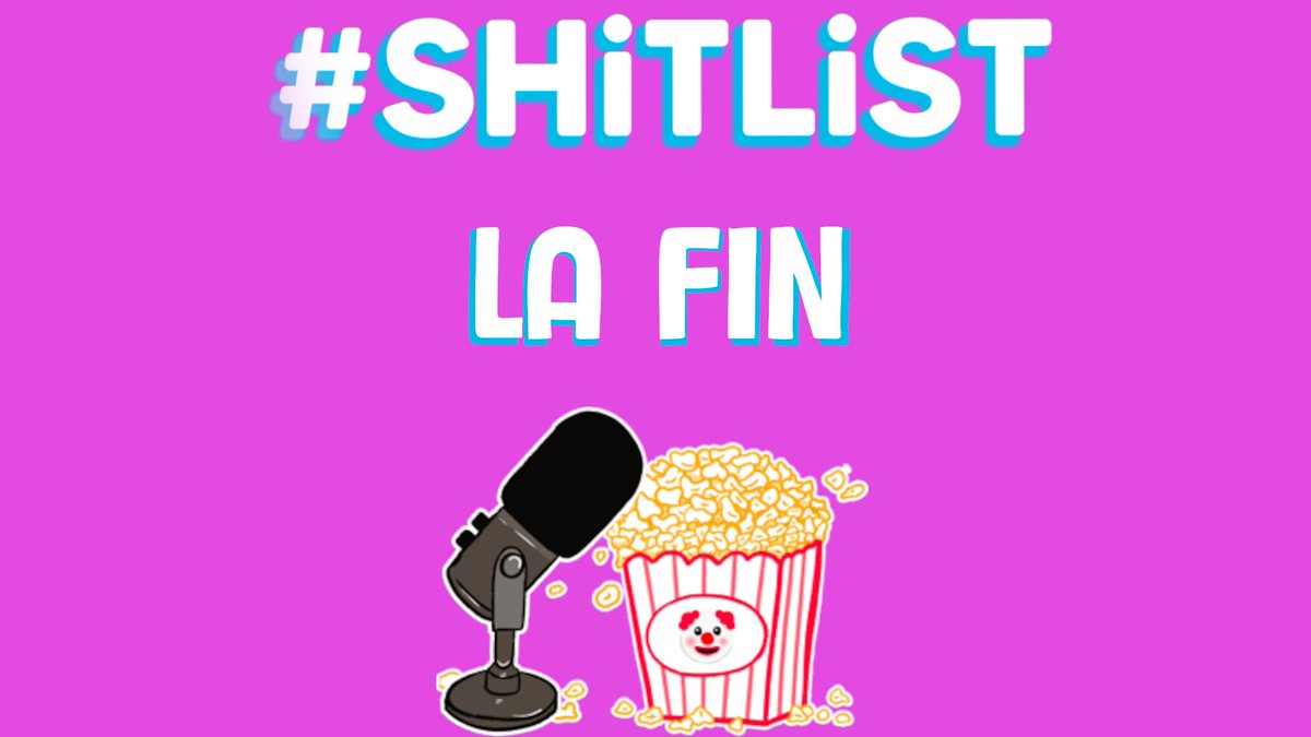 Shitlist - Le Podcast du Pire du Cinéma (@shitlistcast) on Twitter photo SHITLIST épisode final, disponible sur toutes les plateformes de Podcast 🍿
Avec la présence de toute l'équipe 🔥 SHITLIST épisode final, disponible sur toutes les plateformes de Podcast 🍿
Avec la présence de toute l'équipe 🔥