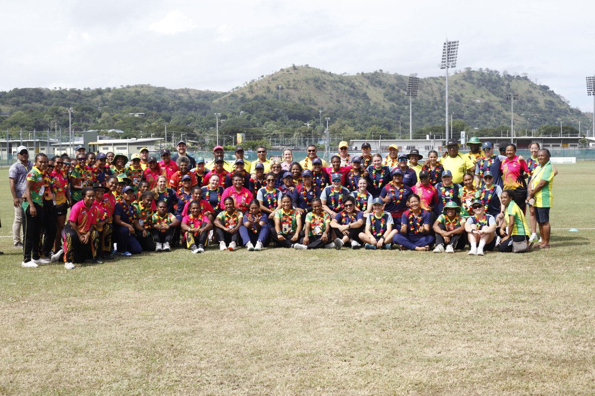 Cricket Australia (@cricketaus) on Twitter photo Cricket in the Pacific ❤️
With the PacificAus Sports Invitational coming to an end that saw Australia’s Women’s Indigenous side take part, Cricket Australia would like to thank the <a href="/ausgov/">Australian Government</a> for its support and <a href="/CricketPNG1/">Cricket PNG</a> for not only hosting but winning the Invitational too! Cricket in the Pacific ❤️
With the PacificAus Sports Invitational coming to an end that saw Australia’s Women’s Indigenous side take part, Cricket Australia would like to thank the <a href="/ausgov/">Australian Government</a> for its support and <a href="/CricketPNG1/">Cricket PNG</a> for not only hosting but winning the Invitational too!