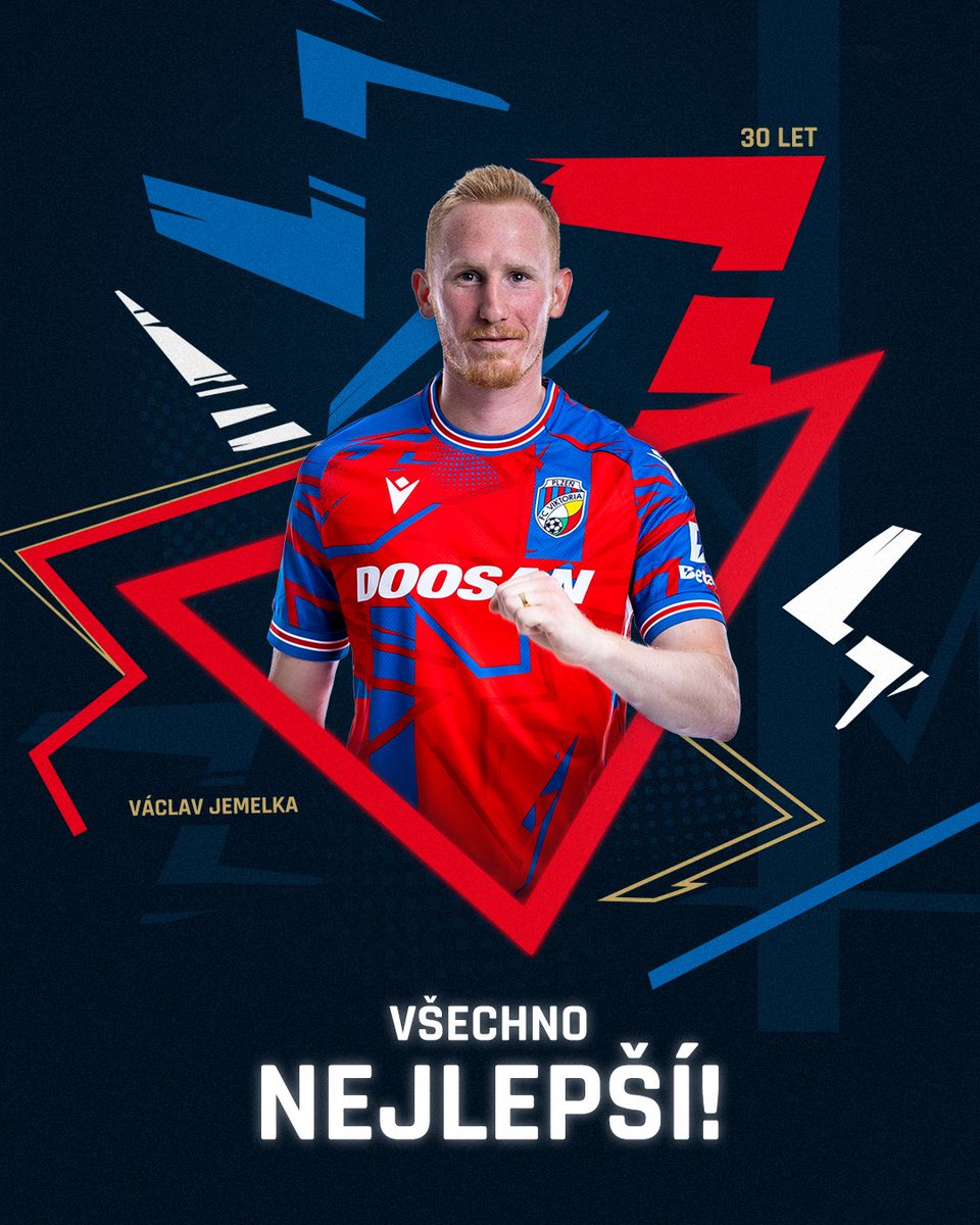 VŠECHNO NEJLEPŠÍ 🥳

Dnes slaví své kulaté 3️⃣0️⃣. narozeniny Václav Jemelka 🧱
Přejeme všechno nejlepší, hodně štěstí, zdraví a úspěchů ❤️💙