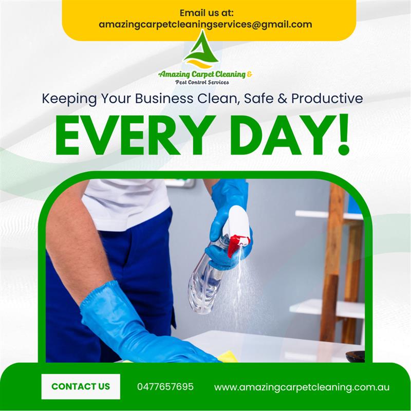 AmazingCarpetC2's tweet image. Keeping Your Business Clean, Safe &amp;amp; Productive – Every Day!

Visit our website amazingcarpetcleaning.com.au/brisbane-comme…

#AmazingCarpetCleaning  #SafeWorkspaces #ProfessionalCarpetCleaning #SanitizedBusiness #OfficeHygieneMatters #CleanAndSafe #IndianapolisCleaners