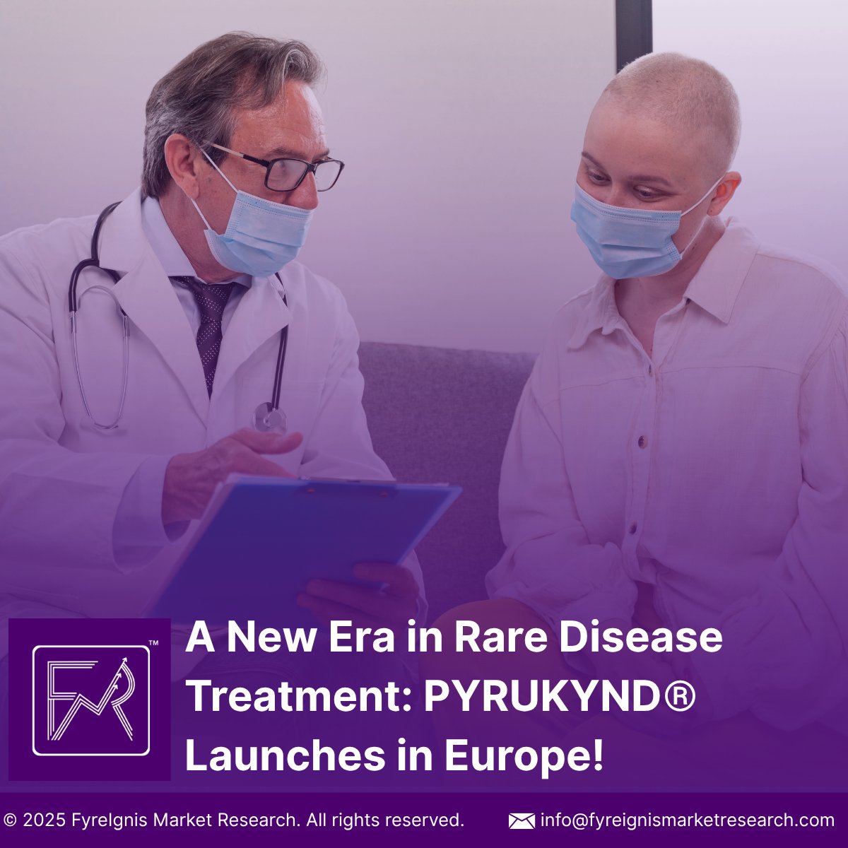 fyreignismr's tweet photo. New hope for PK Deficiency patients!
PYRUKYND® (pegcetacoplan) is now available in Europe, marking a major step forward in rare disease treatment.
#RareDiseases #PKDeficiency #Healthcare #PharmaNews https://t.co/UTNULyfx2V