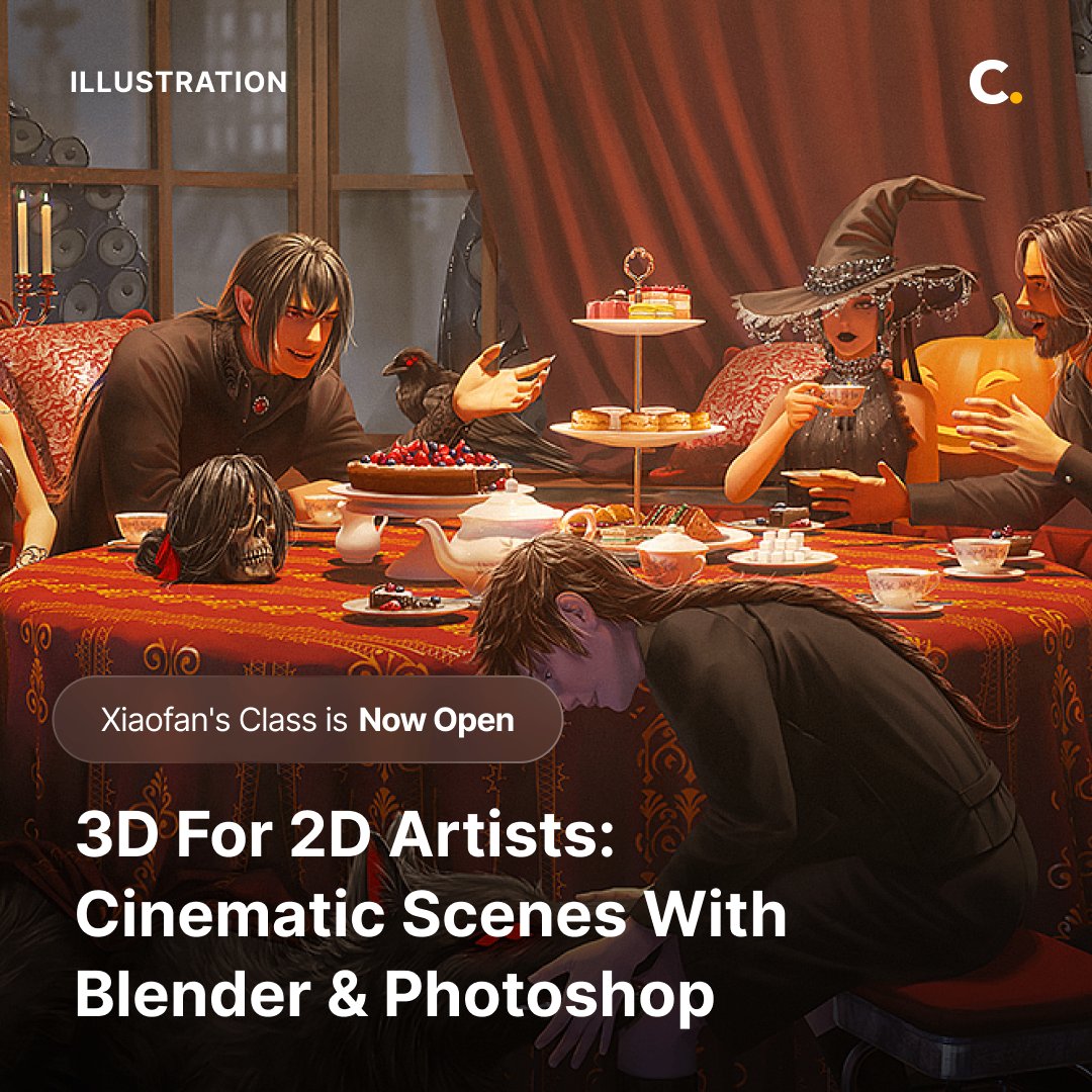 Coloso Global (@colosoglobal) on Twitter photo Illustrator Xiaofan Zhang(<a href="/xiaofanchuanart/">xiaofanchuanart</a>)'s class "3D for 2D Artists: Cinematic Scenes with Blender & Photoshop" is now open for viewing!
Learn how to use 3D assets to create cinematic 2D scenes with Blender & Photoshop!
Theyâll guide you through layout planning, character Illustrator Xiaofan Zhang(<a href="/xiaofanchuanart/">xiaofanchuanart</a>)'s class "3D for 2D Artists: Cinematic Scenes with Blender & Photoshop" is now open for viewing!
Learn how to use 3D assets to create cinematic 2D scenes with Blender & Photoshop!
Theyâll guide you through layout planning, character