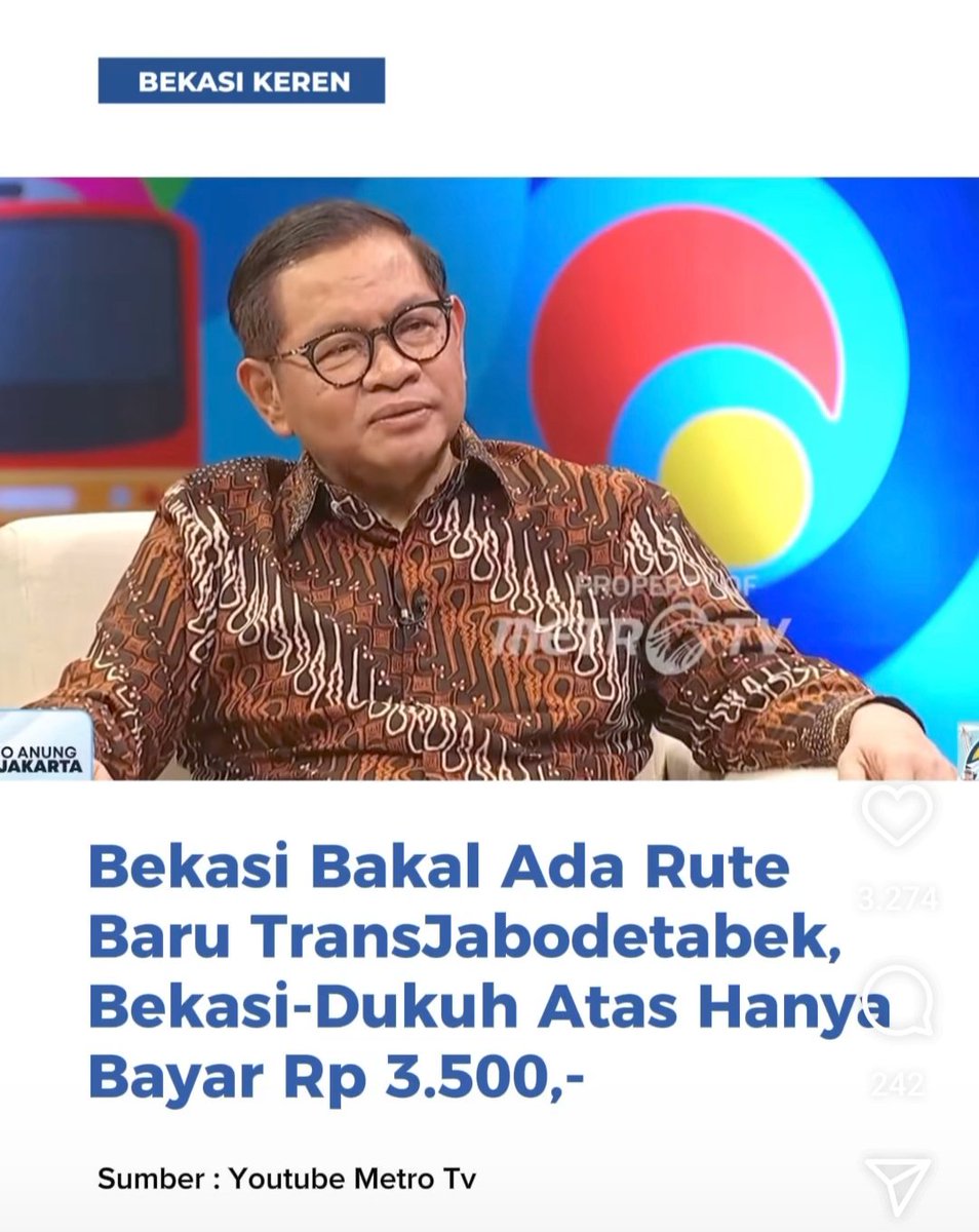 Warga Bekasi akan terbantu dg layanan ini. Tiket hanya Rp 3500. 

Lewatnya Tol Becakayu lagi. 

Mungkin akan lbh bagus jika Bekasi, Depok, dan Tangerang ikut wilayah DKI. Akan lbh bagus koordinasinya.

Tentu saja Jabar dan Banten nggak akan setuju :(