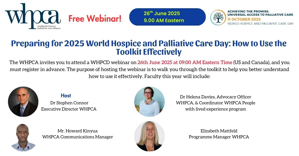 Join us for a WHPCD webinar on Thursday 26th June 2025 at 09:00 AM Eastern Time (US and Canada), and you must register in advance here ow.ly/NZIm50W77ju. The purpose of hosting the webinar is to help you better understand how to use the toolkit effectively. See ypu then!