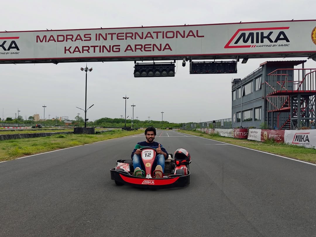 Actor #Arav just crushed his best lap at Chennai Karting Circuit, clocking in at 1:14.923! 🏎️💨

#RacingGoals #GoKartChallenge