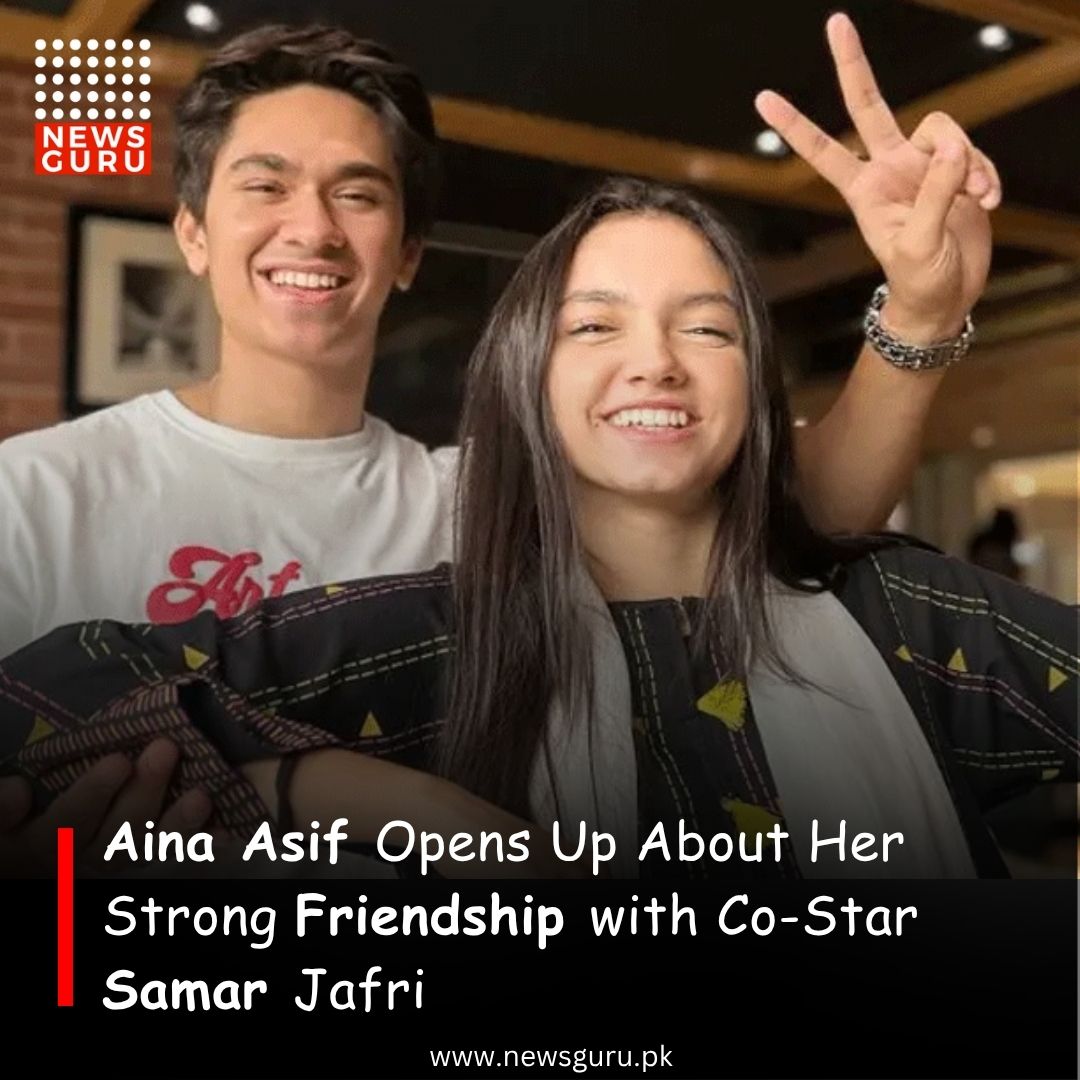 newsgurupk's tweet photo. Aina Asif Opens Up About Her Strong Friendship with Co-Star Samar Jafri
Read more: https://t.co/wzK3sz3OFb
#NewsGuru #AinaAsif #SamarJafri #MayiRi #Parwarish #PakistaniDrama #OnScreenChemistry #CelebrityFriendship #BehindTheScenes #RisingStars https://t.co/gcsTKvGoBd