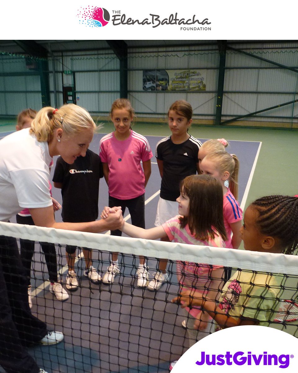 Elena believed that camaraderie was an important part of the foundation children’s tennis lives. She would give her time to this positive spirit of friendship amongst the players.

With your support, Elena’s legacy will continue. 

justgiving.com/campaign/ebf