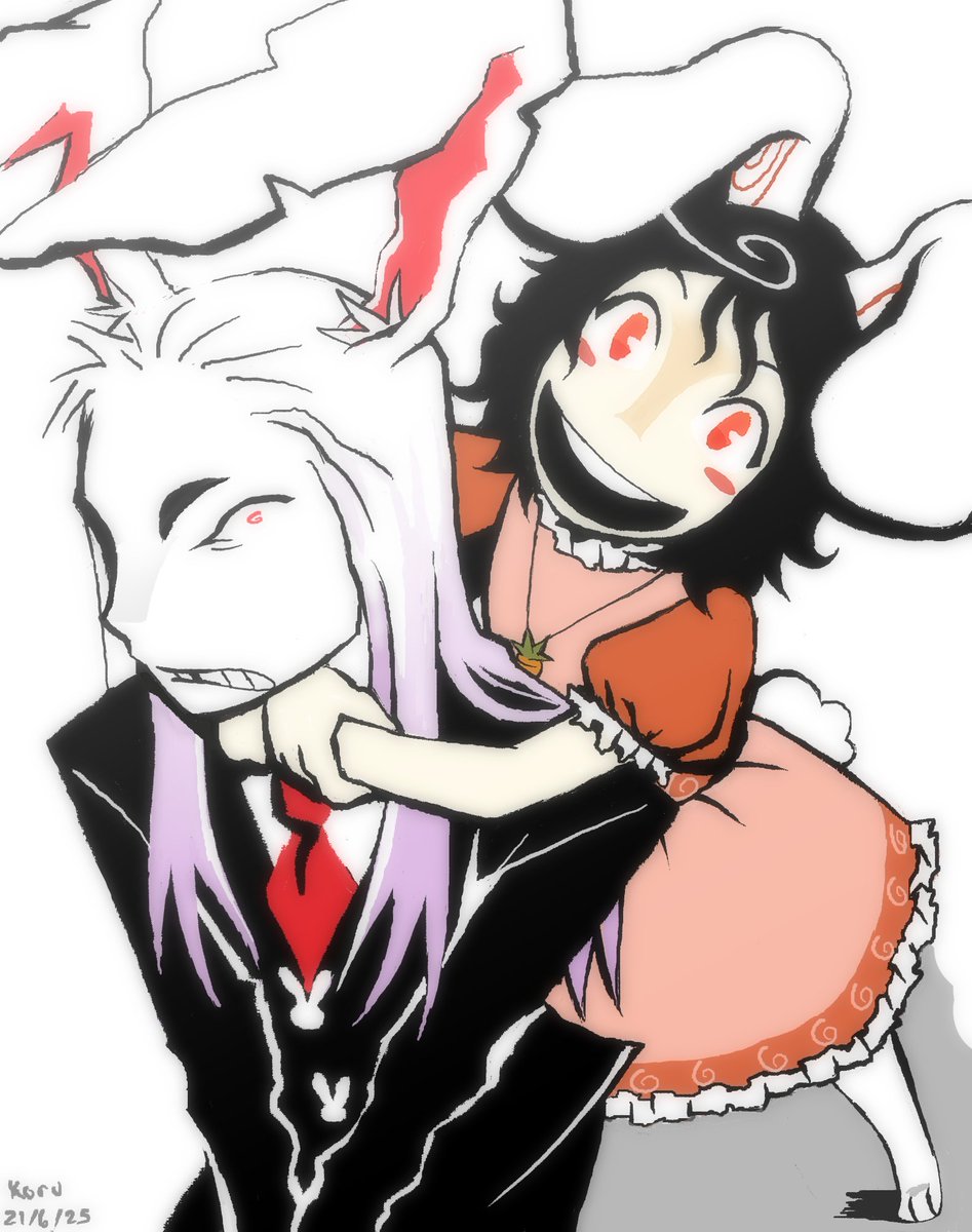 touhou rabbits