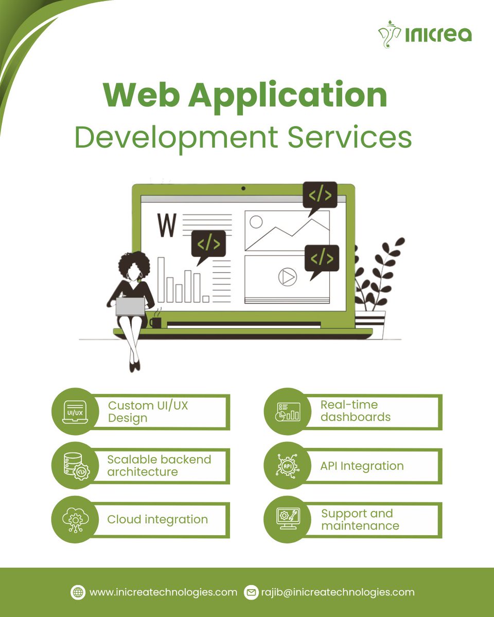 inicreatech's tweet image. 🌐 Ready to transform your business with a custom web application?
Let’s create something that moves your business forward.
👉 Explore our work at inicreatechologies.com or message us to get started.

#InicreaTechnologies #WebAppDevelopment #CustomSoftware #DigitalSolutions