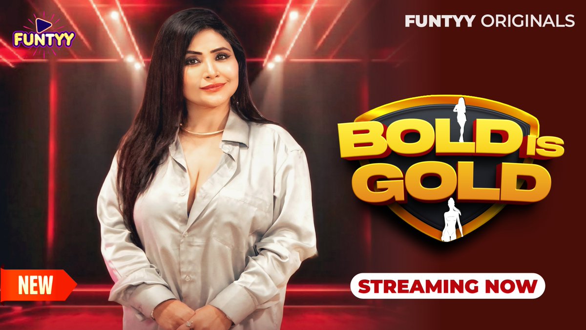 Funtyyapp's tweet photo. Bold is Gold | Watch this Exclusive Show only on Funtyy  

Website: https://funtyy.comApp: Funtyy-Download from Playstore

#ott #Webseries #realityshows #movies #trendingmovies #trendingseries #reels #trending #music #dance #BigBoss https://t.co/6hD6Z2CsLc