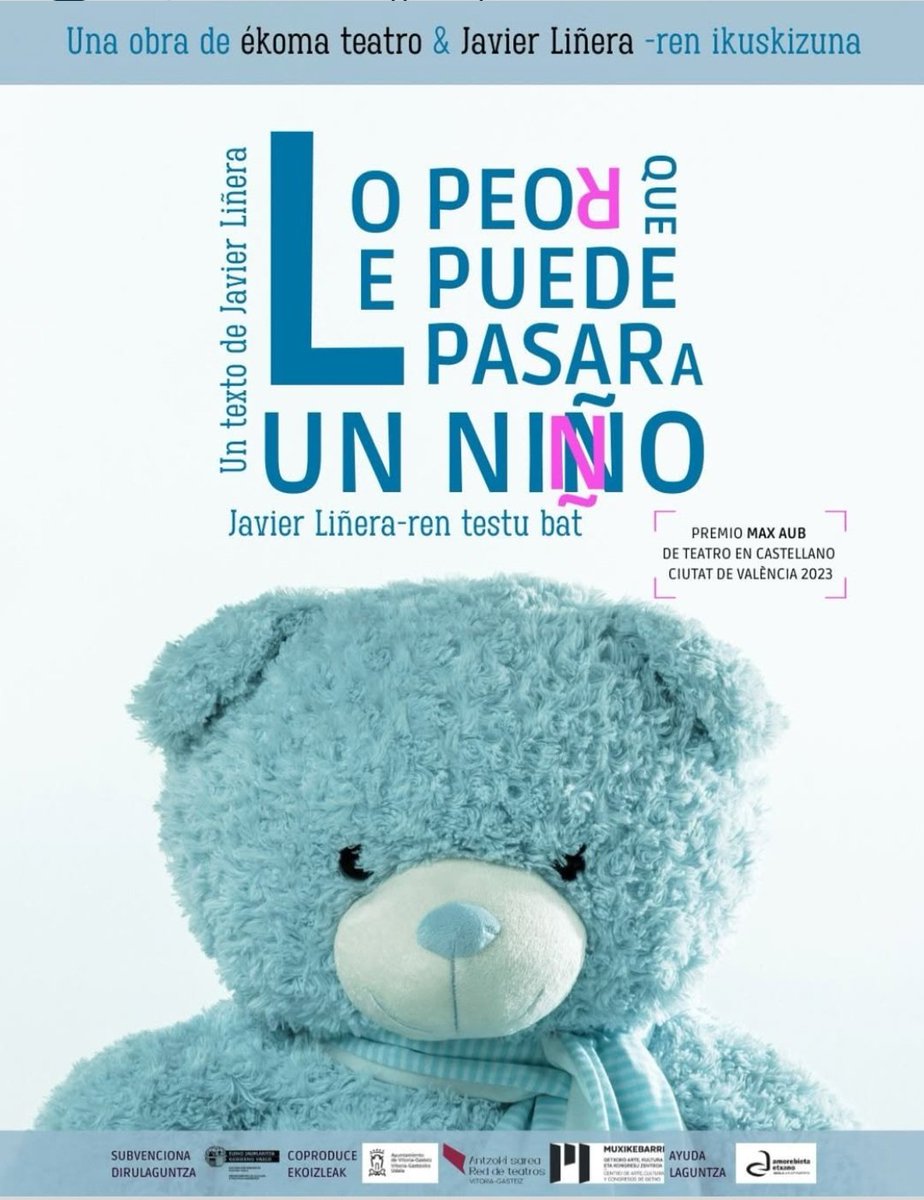 #ekomateatro 
<a href="/haizeaguila/">haizea</a> 
#saulortizsual
#eduberja
#aialaetxe
<a href="/atxteatroa/">ATX Teatroa</a>