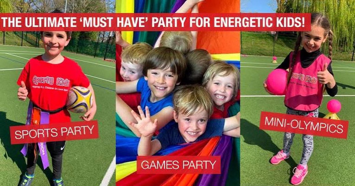 The ultimate ‘must have’ party for energetic kids! 🎁