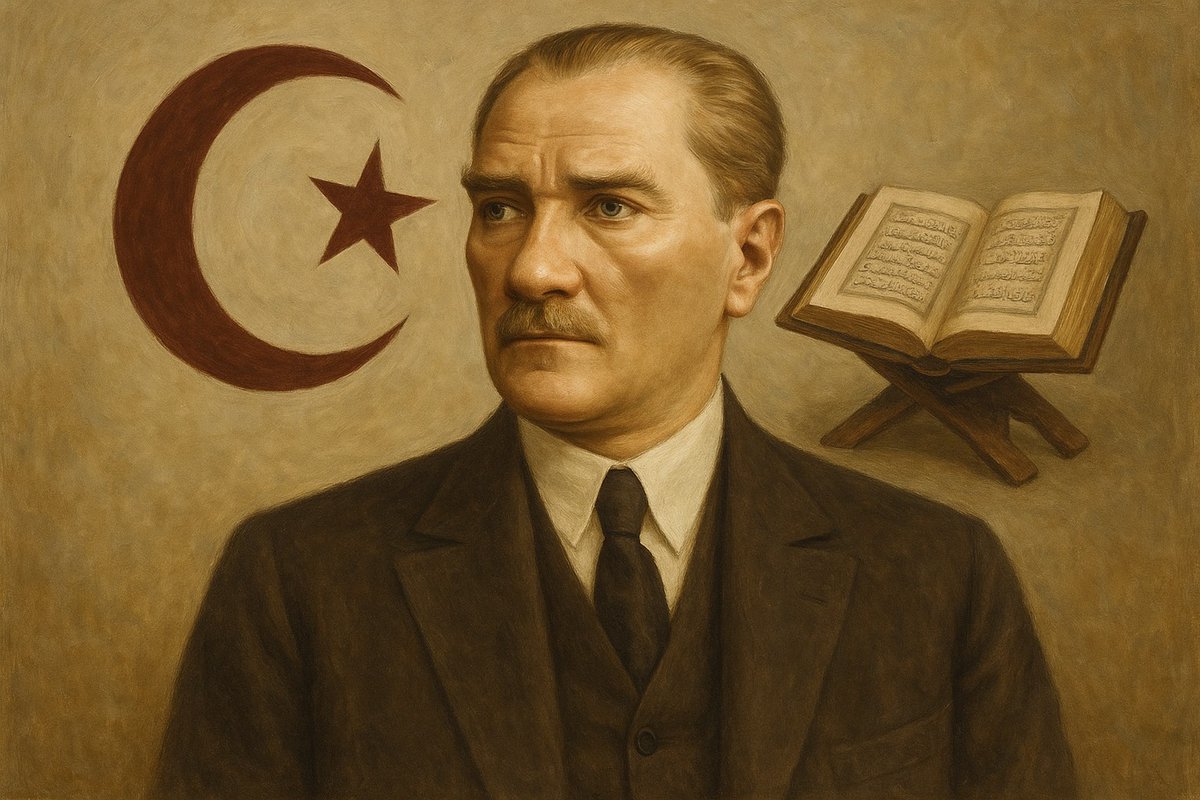 Atatürk’e İslami ve Arap Perspektifinden Bakış ve Gerçekler
🕌✨ Arap ve İslami Perspektiften Atatürk’ün Gerçek Rolü ✨🕌

“Sevr tuzağını yırtıp Anadolu’yu işgalden kurtaran ulusal kahraman.”
🔸 Halifeliği kaldırmak değil, milletin egemenliğini korumak için mücadele etti.
🔸