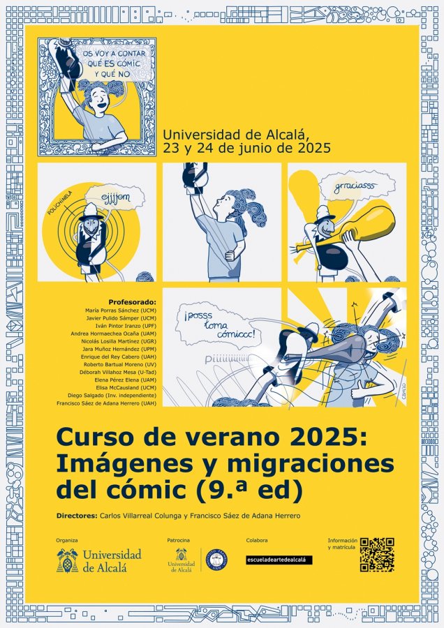 Cátedra UAH de Investigación y Cultura del Cómic tweet media