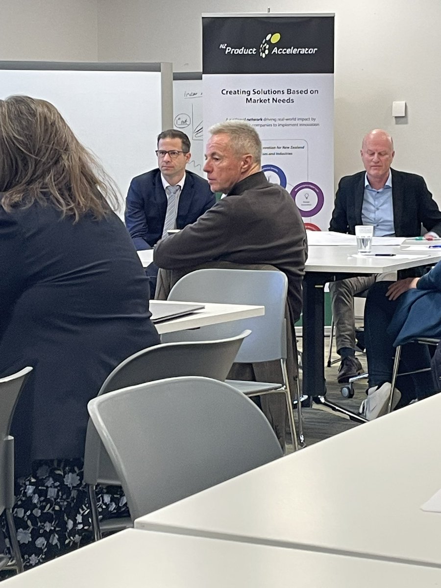 Great to have hosted the 5th Manufacturing Productivity Advisory Group (MPAG) today with Minister <a href="/ChrisPenknz/">Chris Penk</a> helping advance manufacturing in NZ
